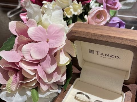 【TANZO.(鍛造指輪)の口コミ】 鍛造製法で丈夫、フルオーダーで2人だけのオリジナルデザインを作れる、年…