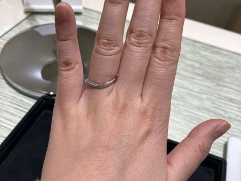 【TRECENTI(トレセンテ)の口コミ】 やはり普段からつけていたいので、指輪のつけ心地がとても良かったのが決…