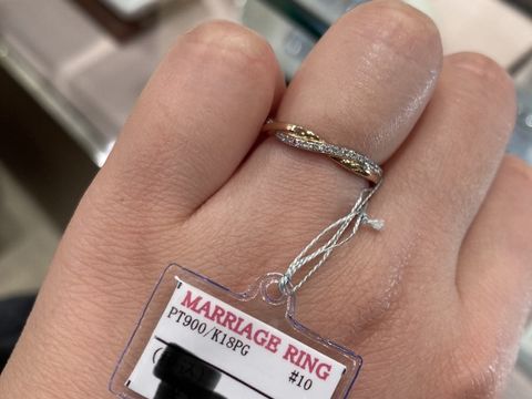 【Ginza Rim(銀座リム)の口コミ】 Rimさんはピンクダイヤモンドが有名なのでピンクダイヤモンドが入ったリン…