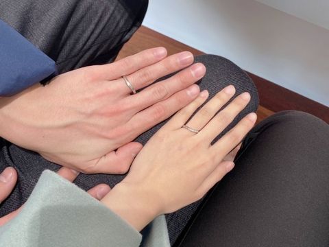 【JEWELRY STUDIO Advance(ジュエリースタジオアドバンス)の口コミ】 デザインや太さなどいろいろな種類がありました。結婚指輪だけでなく婚約…