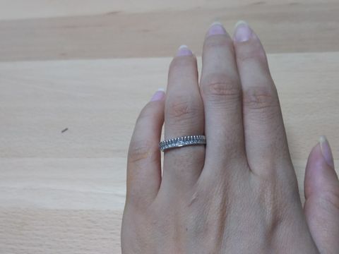 【ブシュロン(BOUCHERON)の口コミ】 毎日つける結婚指輪こそダイヤモンドがキラキラしているものがよく、この…