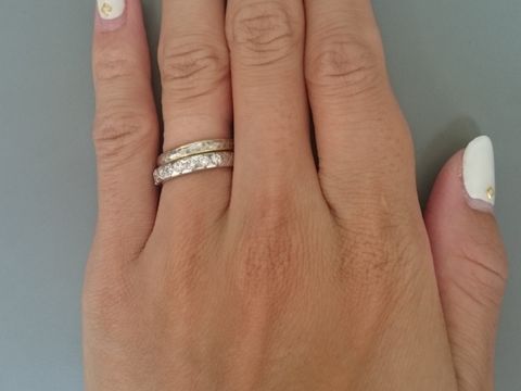 【ケイウノ ブライダル(K.UNO BRIDAL)の口コミ】 オーダーメイドができるお店を探し、ケイウノへ。自分達の思うままにデザ…