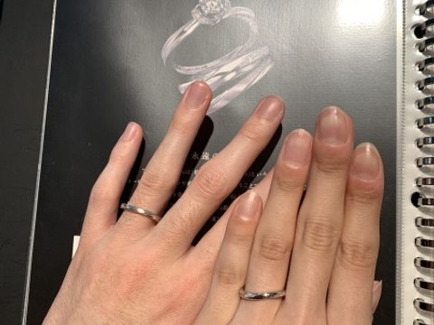 【エクセルコダイヤモンド(EXELCO DIAMOND)の口コミ】 写真はインフィニというもので、とにかくデザインが可愛い！と思いました…
