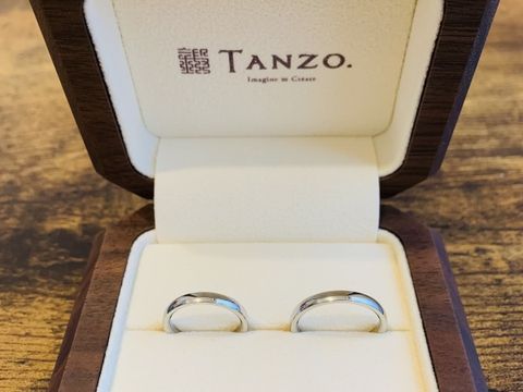 【TANZO.(鍛造指輪)の口コミ】 オーダーメイドでいろんなデザインを選べるということでしたが、普段から…