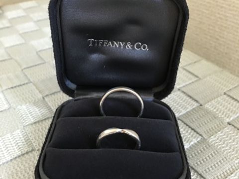 【ティファニー(Tiffany & Co.)の口コミ】 婚約指輪がティファニーだったので、重ね付けを考えて他のブランドは考慮…