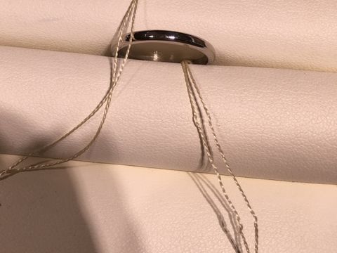 【カルティエ(Cartier)の口コミ】 ストレートでシンプルなプラチナリングです。とてもシンプルなので飽きず…