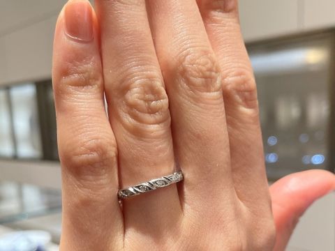 【ショーメ(CHAUMET)の口コミ】 大好きなドラマ「やまとなでしこ」でも使われたという指輪でとても心惹か…