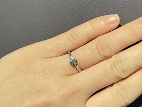 【HOSHI no SUNA 星の砂(ほしのすな)の口コミ】 お店で好きなデザインのものを選ばせてもらいました。
今まで太めやウェー…