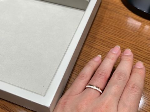 【ブシュロン(BOUCHERON)の口コミ】 SNSをフォローしていて、キャトルリングのデザインが好きで一度試着してみ…