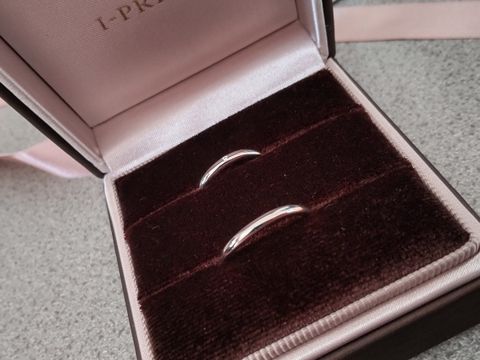 【アイプリモ(I-PRIMO)の口コミ】 2人で見に行かせていただきましたが、2人ともシンプルなデザインの中にも…