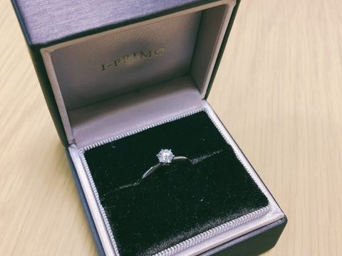【アイプリモ(I-PRIMO)の口コミ】 クラシックでシンプルなデザインに惹かれました！またリングがストレート…