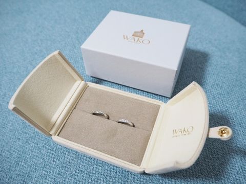 【和光ブライダルブティックギンザの口コミ】 夫と共にずっとつけるものなので、つけ心地がよいものを探していました。…