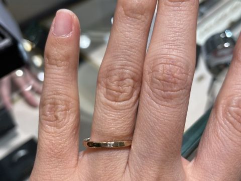【SIENAROSE(シエナロゼ)の口コミ】 結婚指輪でも種類があり、迷いましたがそれが楽しかったです。ここでは、…