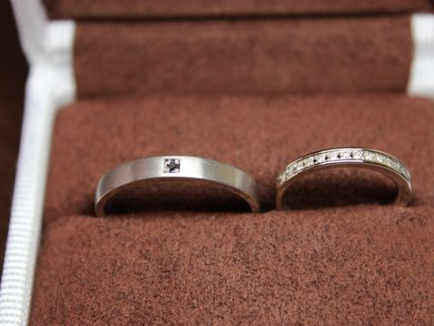 【JewelMIKI(ジュエルミキ)の口コミ】 嫁がデザインに一目惚れでした。
自分の指輪はシンプルで良かったのですが…