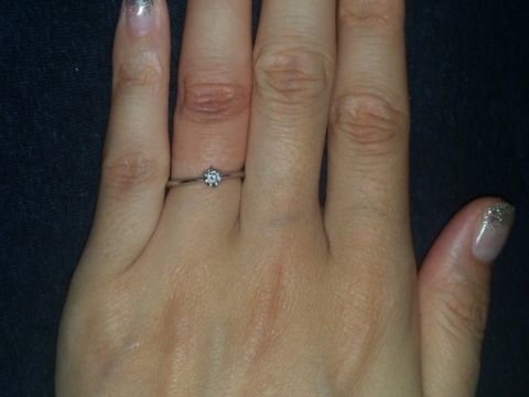 【銀座ダイヤモンドシライシの口コミ】 社会人になりたての彼がわたしのワガママを聞いてくれて、エンゲージリン…