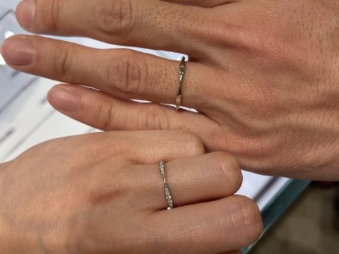 【シャネル(CHANEL)の口コミ】 華奢なデザインのため、ダイヤが付いていてもゴテゴテな感じはなく、つけ…