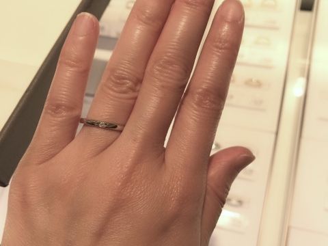 【MIKIMOTO(ミキモト)の口コミ】 シンプルな指輪が多くありました。また、日本人に合いやすい2mmや2.5mmの…