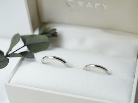 【CRAFY(クラフィ)の口コミ】 既製品ではなく、2人で指輪を作りたいという希望がありました。
このお店…