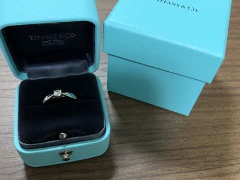 【ティファニー(Tiffany & Co.)の口コミ】 婚約指輪は昔から憧れのティファニーの指輪がいいとずっと思っていました…