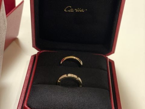 【カルティエ(Cartier)の口コミ】 太めのゴールドの指輪を探していました。実際に見に行き、そこで店員さん…