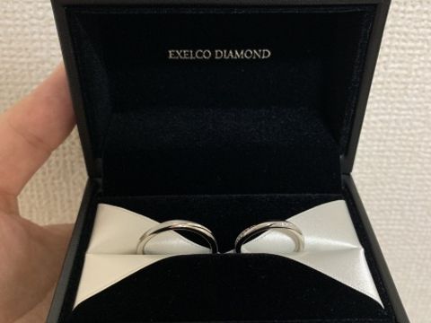 【エクセルコダイヤモンド(EXELCO DIAMOND)の口コミ】 日常生活で指輪が回って、正面がズレてもデザインが綺麗な物がいい！って…