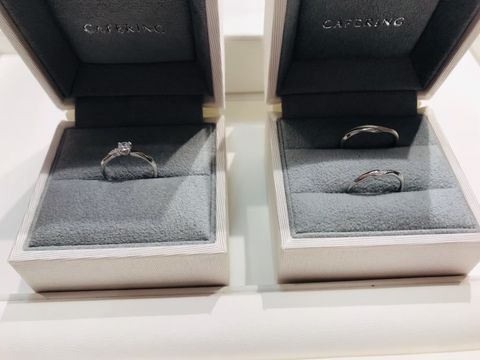 【CAFERING(カフェリング)の口コミ】 洗練されたデザインが特徴で指輪ひとつひとつにデザイナーさんのこだわり…