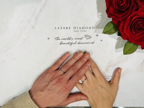 【ラザール ダイヤモンド(LAZARE DIAMOND)の口コミ】 アフターサービスやメンテナンスが整っていること、毎日指輪をはめるため…