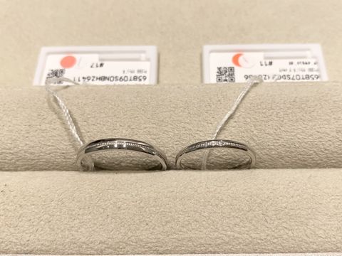 【ギンザタナカブライダル(GINZA TANAKA BRIDAL)の口コミ】 この指輪の決め手の一つ目は貴金属店というだけありプラチナの純度が高い…