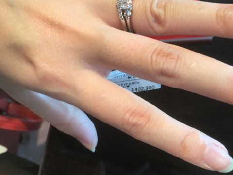 【ケイウノ ブライダル(K.UNO BRIDAL)の口コミ】 ディズニーコレクションの指輪を取り扱っていて、指輪のデザインがとても…