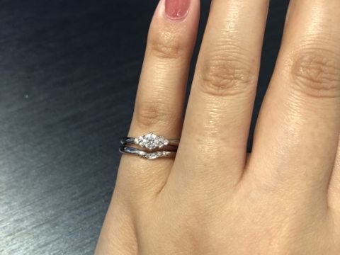 【ジュエリーツツミ(JEWELRY TSUTSUMI)の口コミ】 私の場合は、サプライズでいただいたわけではなく、一緒に選ばせてもらう…