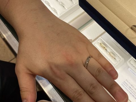 【ヴァンドーム青山(VENDOME AOYAMA)の口コミ】 つけ心地がとても良く、輝きがありました。ハートアンドキューピットの指…