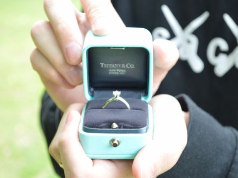 【ティファニー(Tiffany & Co.)の口コミ】 婚約指輪はいらないと考えていましたが、義母から「記念だから買ってもら…