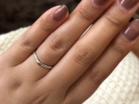 【ジュエリーツツミ(JEWELRY TSUTSUMI)の口コミ】 まずは婚約指輪と同じブランドで統一したく、こちらのブランドさんで検討…