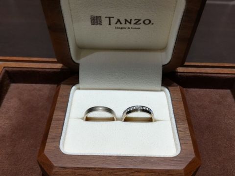 【TANZO.(鍛造指輪)の口コミ】 好みのデザインかつ丈夫な結婚指輪を希望していました。TANZOさんの指輪は…