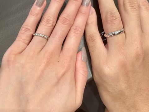 【ショーメ(CHAUMET)の口コミ】 結婚指輪は絶対ショーメと昔から決めていて、ほんとはリアン狙いだったの…