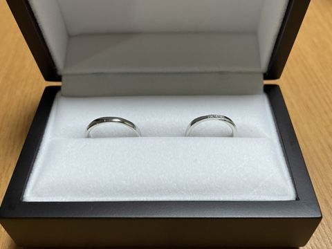 【ココシャンテの口コミ】 2人で指輪を決めに行った時に、少し変わったデザインが良いと言った彼とコ…