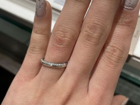【アイプリモ(I-PRIMO)の口コミ】 色々指輪を見せてもらった中で、自分の中でこれが可愛い！気に入った！と…