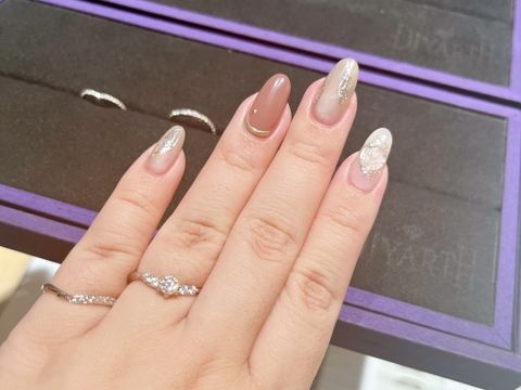 【DIYARTH(ディヤース)の口コミ】 指輪のデザインは外国のものも置いているので、個性的なものも多い。もち…