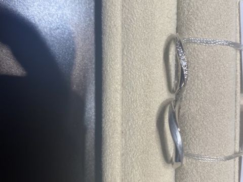 【TRECENTI(トレセンテ)の口コミ】 絶妙なウェーブ加減で、ダイヤモンドも沢山入っていてとても綺麗でした。…