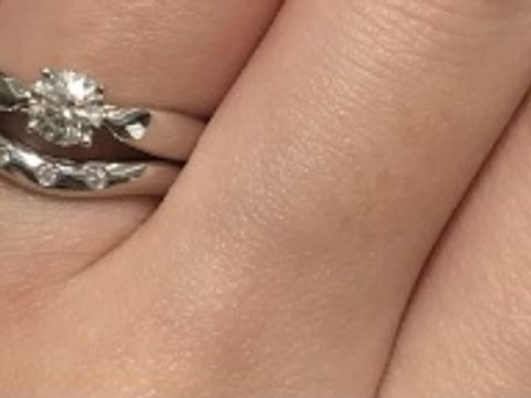 【ティファニー(Tiffany & Co.)の口コミ】 指が長く見えて、ダイヤモンドがついている指輪がいいなと思っていたとこ…