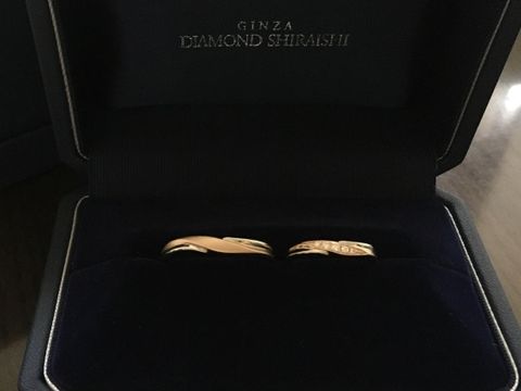 【銀座ダイヤモンドシライシの口コミ】 ウェーブと他のカラーのものが欲しくて、色々なブランドのものを見た結果…