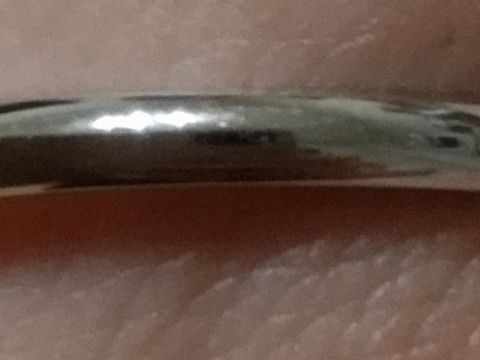 【ティファニー(Tiffany & Co.)の口コミ】 婚約指輪を最初に買って、一緒に付けたときに両方ともきれいに見えるもの…