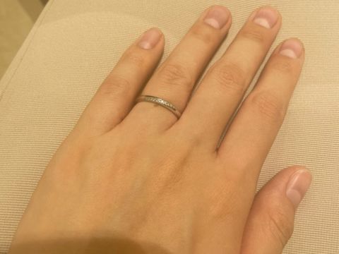 【ラザール ダイヤモンド(LAZARE DIAMOND)の口コミ】 指輪のデザインが、他店にないものでとても気に入りました。また、ダイヤ…
