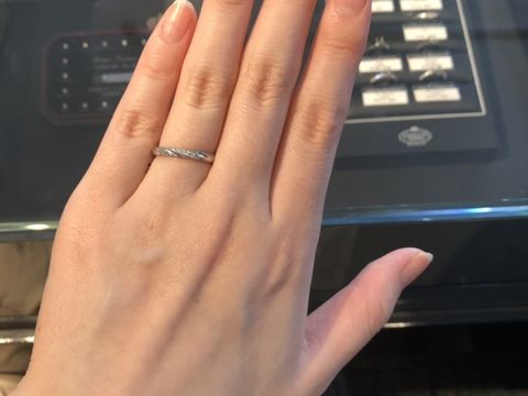 【エクセルコダイヤモンド(EXELCO DIAMOND)の口コミ】 他５店舗ほど回りましたが、どの店舗にもなかったような個性的で気に入っ…