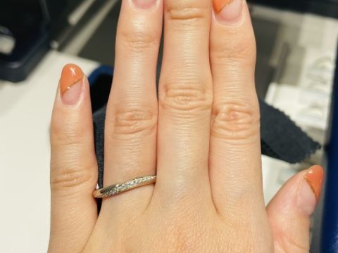 【銀座ダイヤモンドシライシの口コミ】 指輪のデザインがとても好きでした。また指輪ごとにデザインコンセプトが…