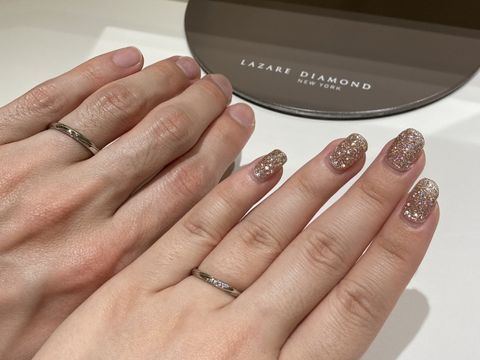 【ラザール ダイヤモンド(LAZARE DIAMOND)の口コミ】 ストレートのデザインで、飽きにくいデザインです。ストレートの中でも何…