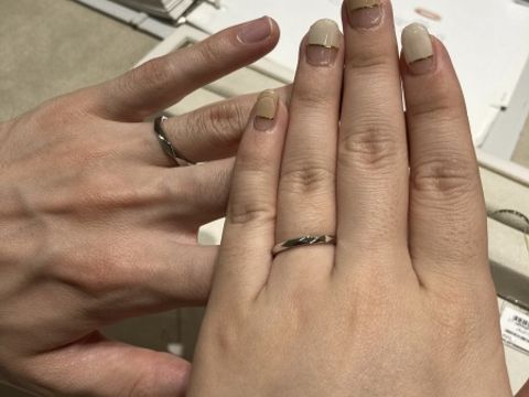 【ブシュロン(BOUCHERON)の口コミ】 クルドパリとファセットを試着し、ファセットが気に入りました。ダイヤが…