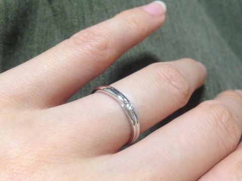 【銀座ダイヤモンドシライシの口コミ】 結婚式場の紹介で軽い気持ちで訪れましたが、担当の女性が一生懸命私達に…