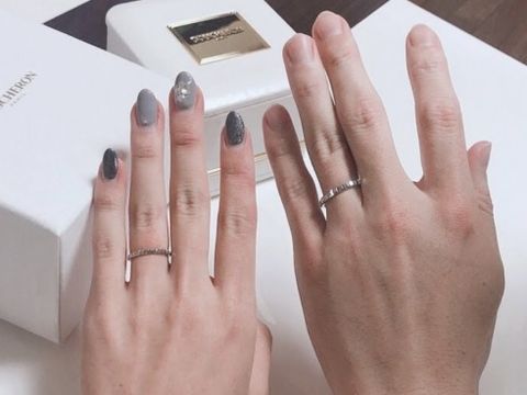 【ブシュロン(BOUCHERON)の口コミ】 シンプルな指輪を探してました。いくつか試着しました。ふと立ち寄ったブ…