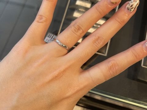 【エクセルコダイヤモンド(EXELCO DIAMOND)の口コミ】 洗練されたデザインが多く、エレガントなデザインが好みの私には、気にい…